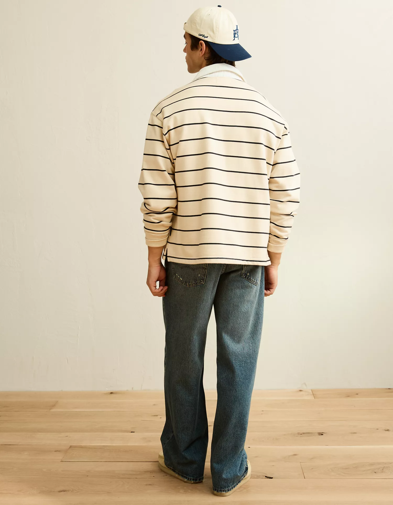 AE Laidback Luxe Rugby Sweatshirt - thumbnail 3