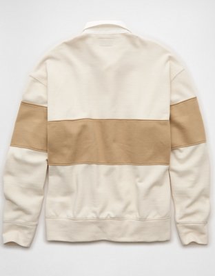 AE Heavyweight Pique Fleece Rugby Shirt