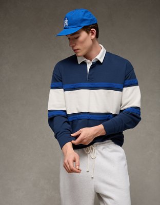 AE Heavyweight Pique Fleece Rugby Shirt