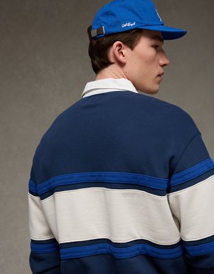 AE Heavyweight Pique Fleece Rugby Shirt