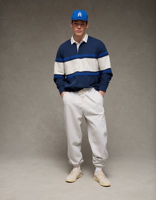 AE Heavyweight Pique Fleece Rugby Shirt