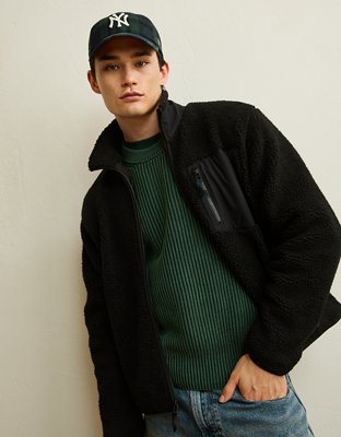 AE Sherpa Fleece Full-Zip Sweatshirt