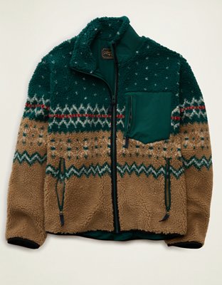 AE Sherpa Fleece Full-Zip Sweatshirt