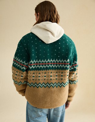 AE Sherpa Fleece Full-Zip Sweatshirt