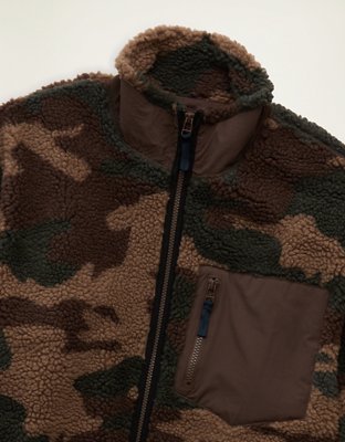 AE Sherpa Fleece Full-Zip Sweatshirt