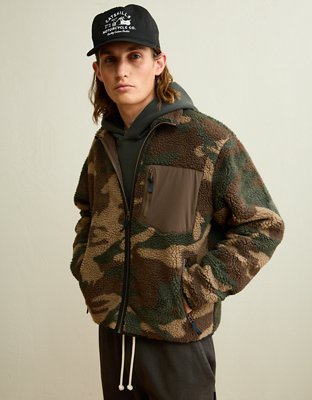 AE Sherpa Fleece Full-Zip Sweatshirt