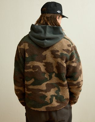 AE Sherpa Fleece Full-Zip Sweatshirt