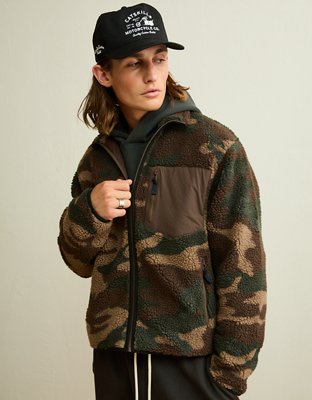 AE Sherpa Fleece Full-Zip Sweatshirt