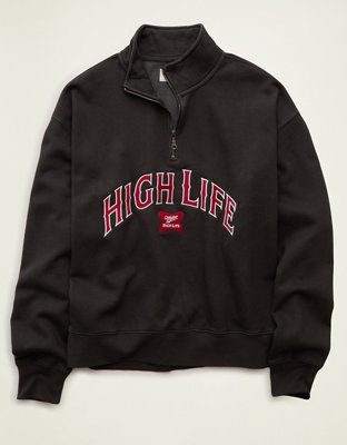 AE Laidback Luxe Miller High Life Quarter-Zip Sweatshirt