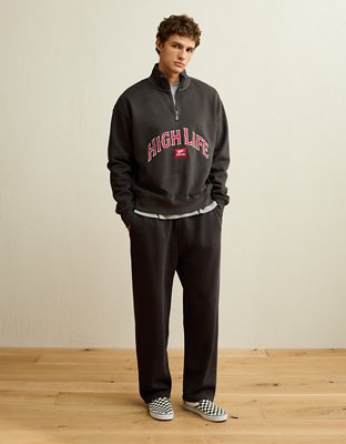 AE Laidback Luxe Miller High Life Quarter-Zip Sweatshirt