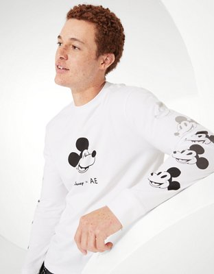 Мужские футболки American Eagle Disney X AE Graphic Long-Sleeve T-Shirt — фото 3
