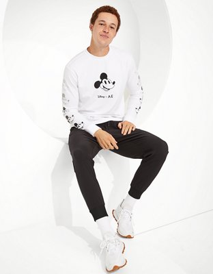 Мужские футболки American Eagle Disney X AE Graphic Long-Sleeve T-Shirt — фото 2