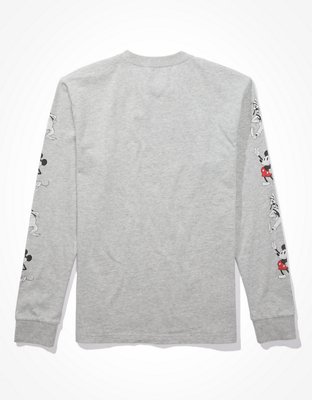 Мужские футболки American Eagle Disney X AE Long-Sleeve Graphic T-Shirt — фото 5