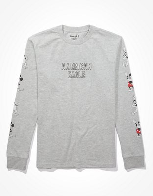 Disney X AE Long-Sleeve Graphic T-Shirt