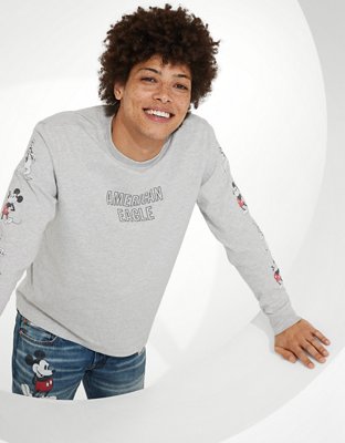 Мужские футболки American Eagle Disney X AE Long-Sleeve Graphic T-Shirt — фото 3