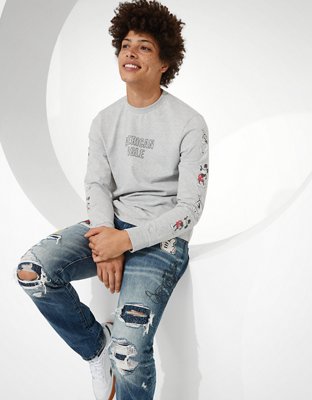 Мужские футболки American Eagle Disney X AE Long-Sleeve Graphic T-Shirt — фото 2