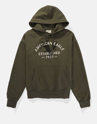 AE Hoodie con Gráfico de Logotipo