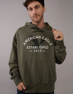 AE Hoodie con Gráfico de Logotipo