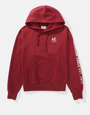AE Hoodie con Gráfico de Logotipo