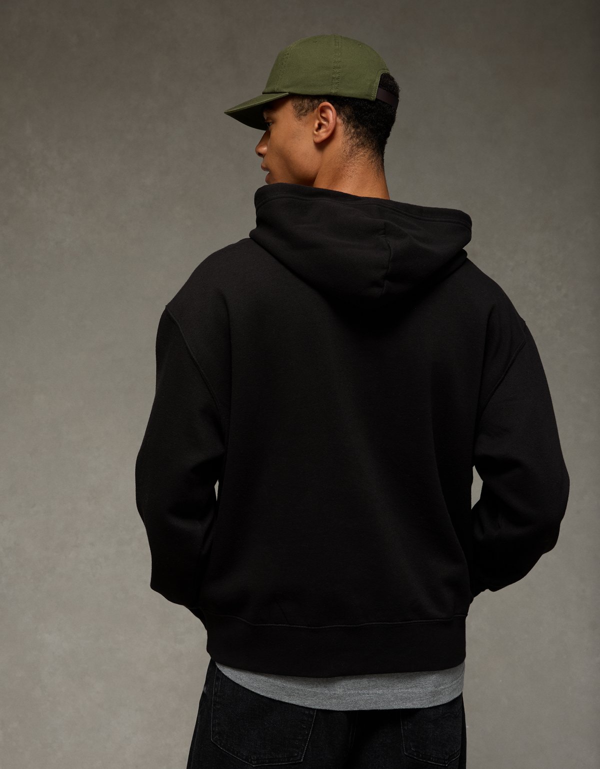AE Lightweight Logo Fleece Hoodie - image 2