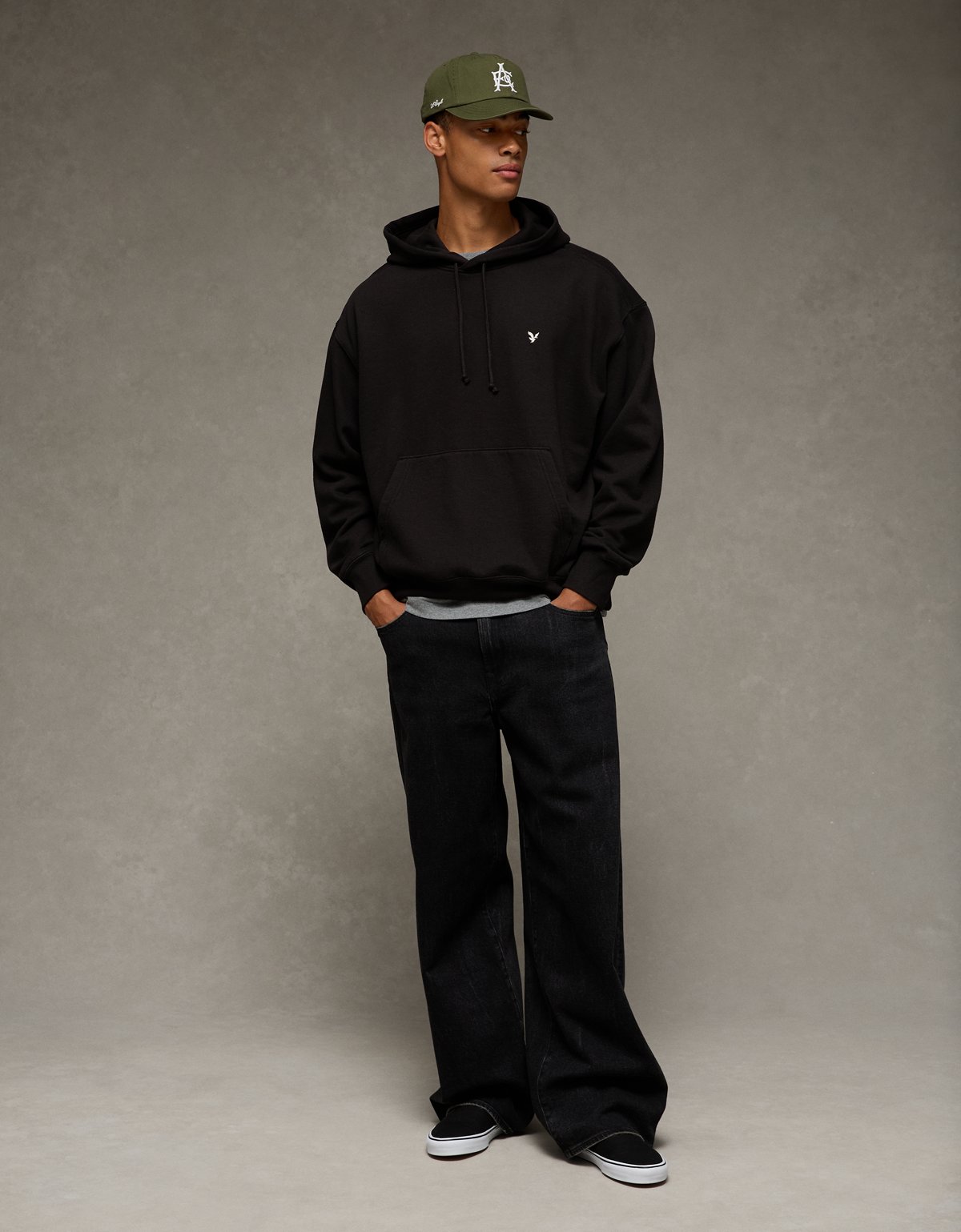 AE Lightweight Logo Fleece Hoodie - image 5