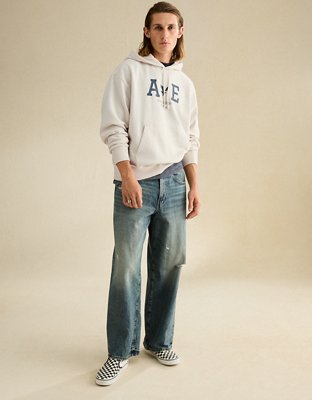 AE Lightweight Logo Fleece Hoodie