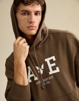 AE Lightweight Logo Fleece Hoodie