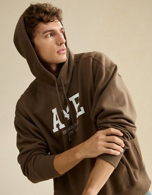 AE Lightweight Logo Fleece Hoodie