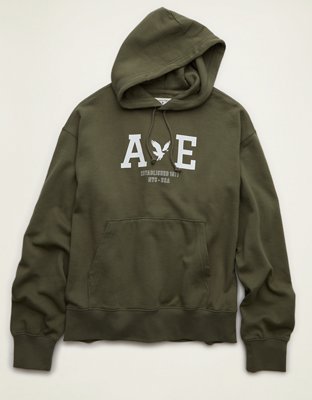 AE Lightweight Logo Fleece Hoodie