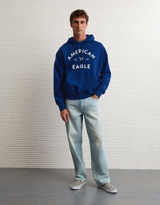 AE Lightweight Graphic Hoodie | American Eagle