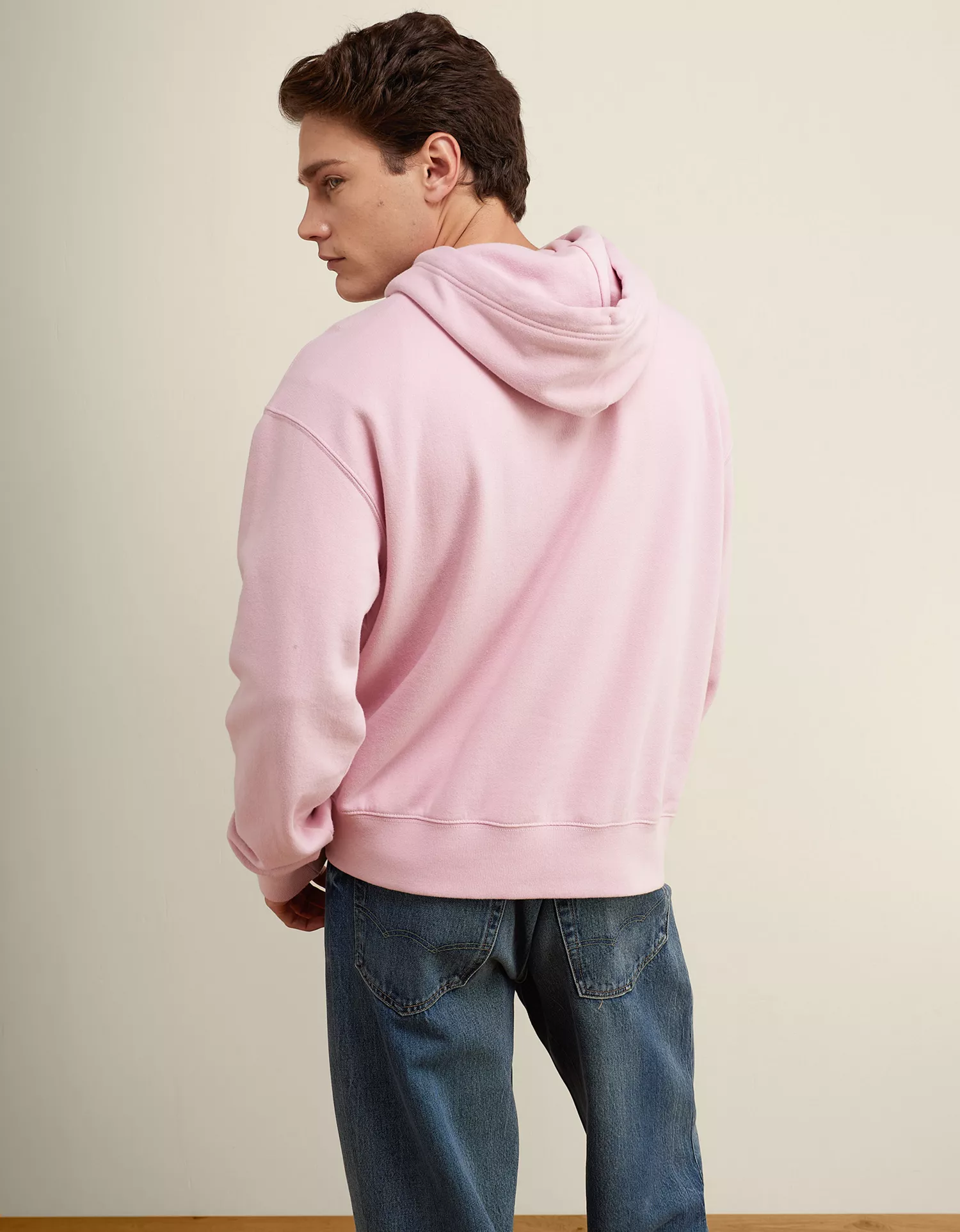 AE Lightweight Logo Fleece Hoodie - thumbnail 2