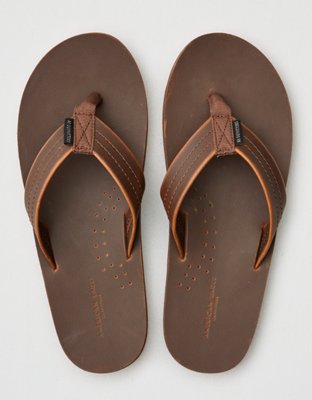 AEO Leather Flip Flop