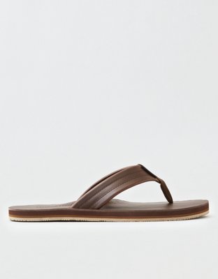 AE Men's Leather Flip Flop