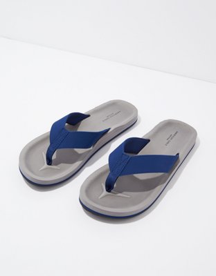 aeo leather flip flop