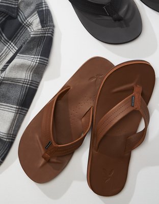 Flip flops de cuero para hombre AE