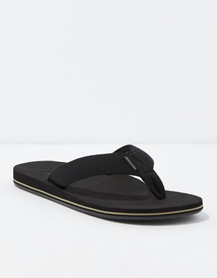 Aeo leather hot sale flip flop