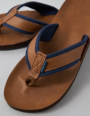 AE Flip Flops de Cuero para hombre