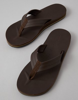 AE Men's Classic Leather Flip Flop