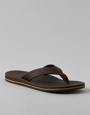 【MODERNIF】Oud leather flip flops 1215_7745_200_f