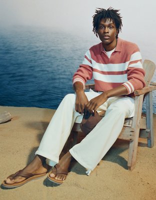 AE Leather Flip-Flop