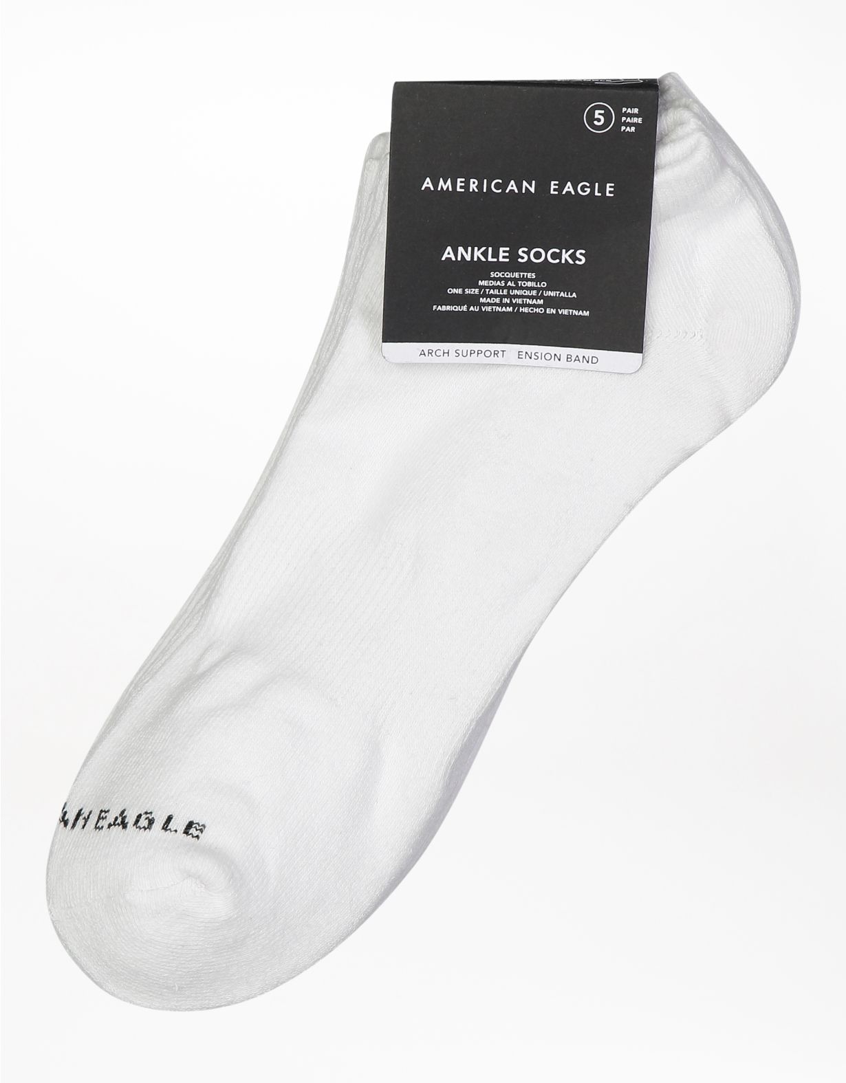 AEO Low Cut Socks 5-Pack
