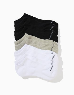 Paquete de 5 pares de calcetines cortos AEO