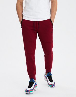 american eagle fleece joggers