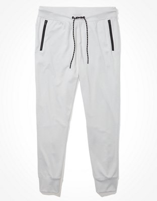 AE, Essential Jogger Pant - Pearl White, Gym Jogger Men