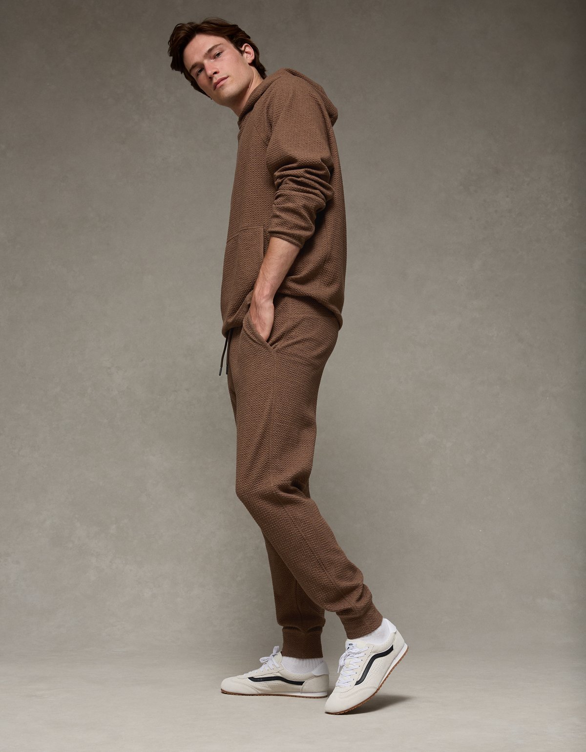 AE 24/7 Textured Fleece Jogger - image 5
