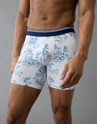 AEO Men's Scenic Slim Knit Ultra Soft Boxer Short from American Eagle - $7.18
