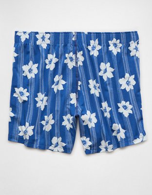 AEO Floral Slim Knit Ultra Soft Boxer Short
