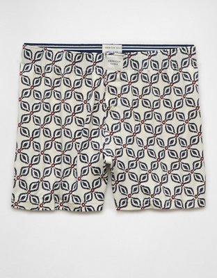 AEO Printed Slim Knit Ultra Soft Boxer Short