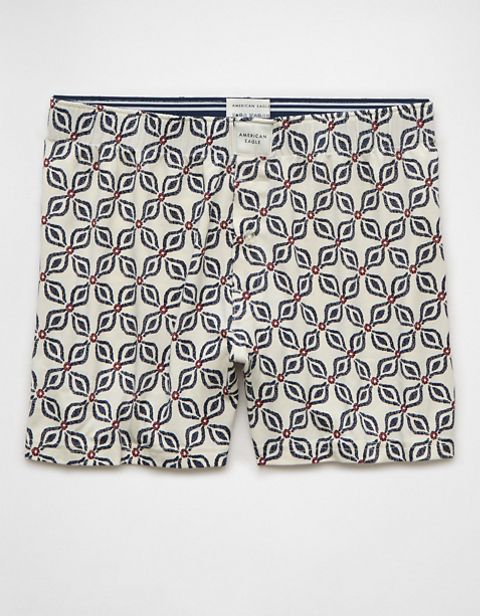 Мужские брюки American Eagle AEO Printed Slim Knit Ultra Soft Boxer Short