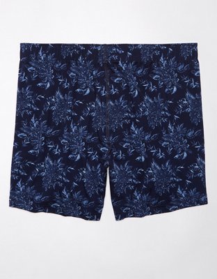 AEO Floral Slim Knit Ultra Soft Boxer Short